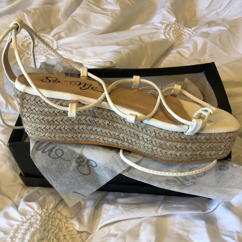 Platform strap sandals